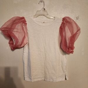 Joh Short Puff Sleeve Top Size S